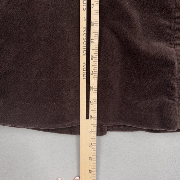 Old Navy Jacket Womens XL Brown Velvet Double Breasted Peacoat Coat Fall Y2K - Picture 11 of 12